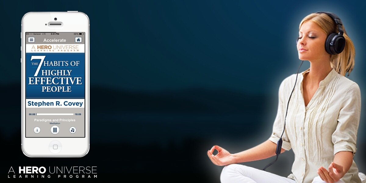 Stephen Covey App banner