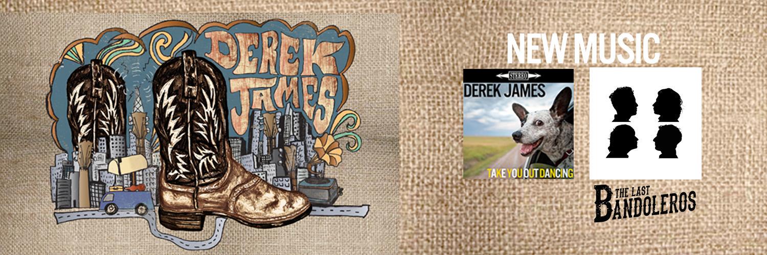 Derek James banner