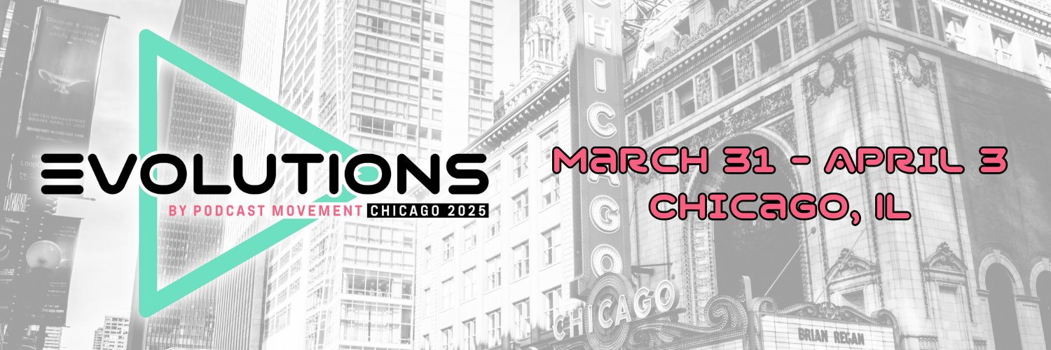 Podcast Movement's banner