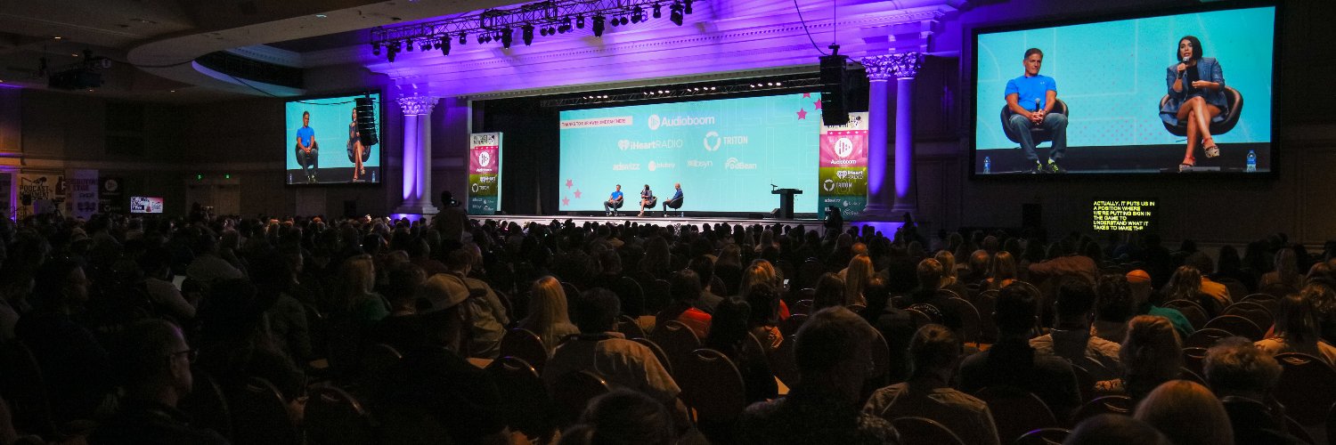 Podcast Movement banner