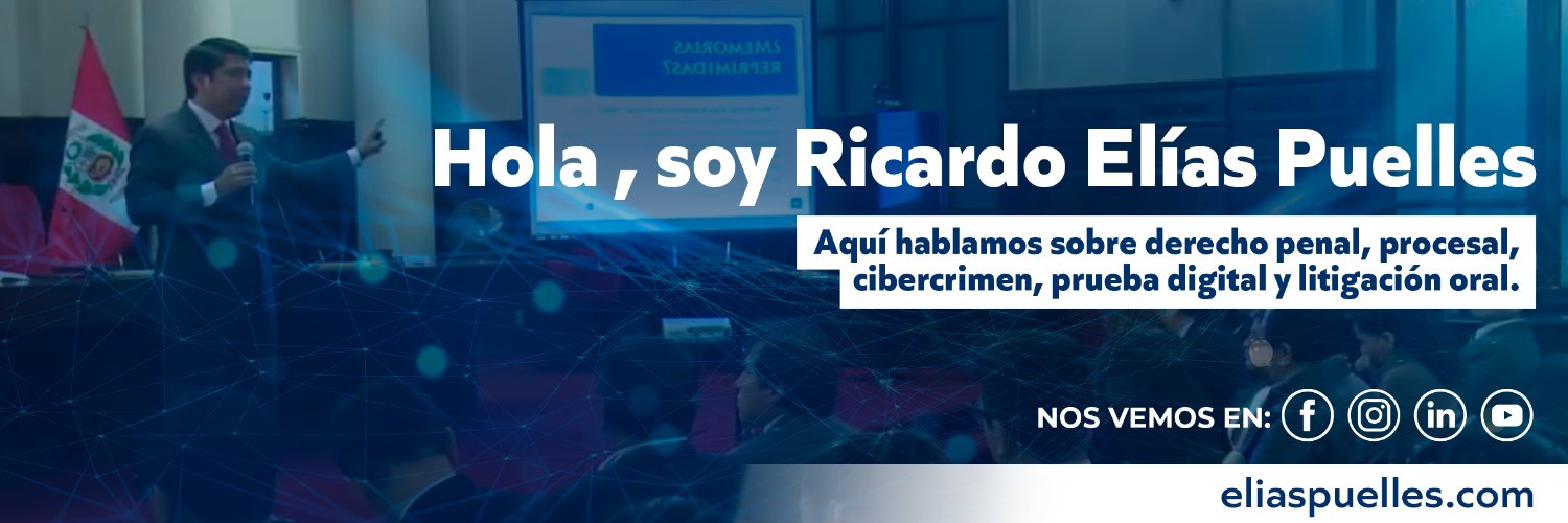 Ricardo Elías Puelles's banner