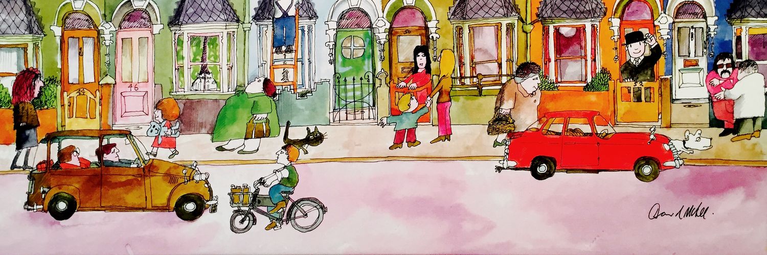 Mr Benn's banner