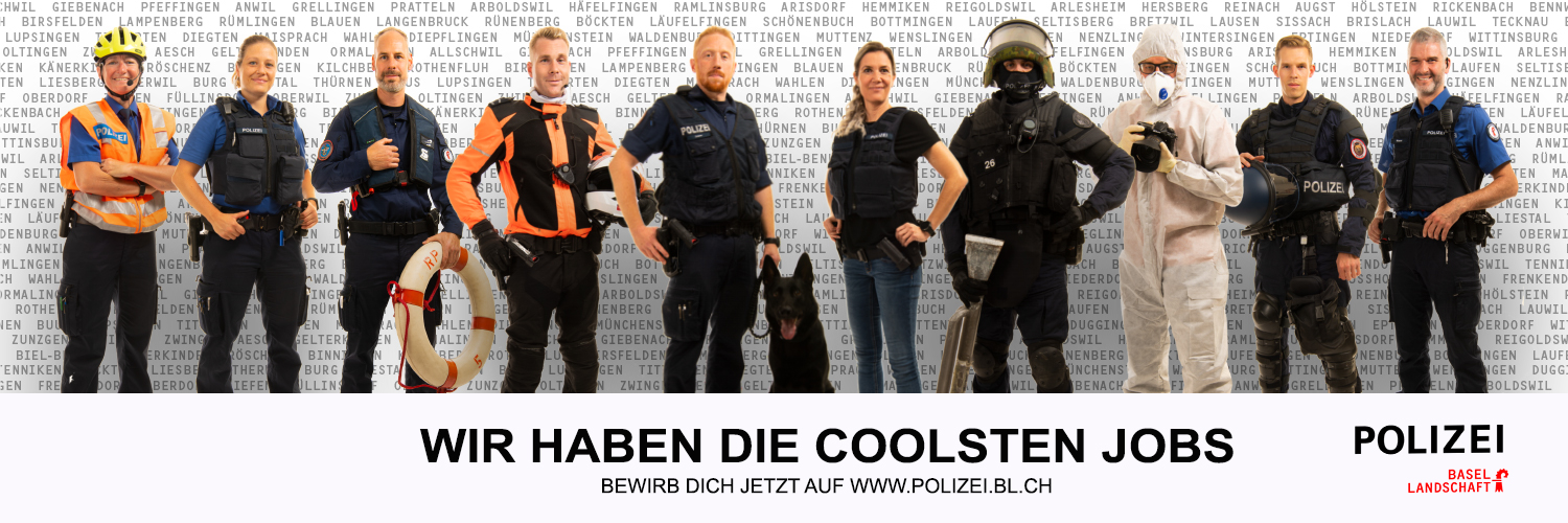 Polizei Basel-Landschaft banner