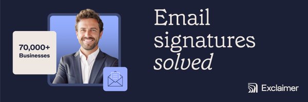 Exclaimer Profile Banner