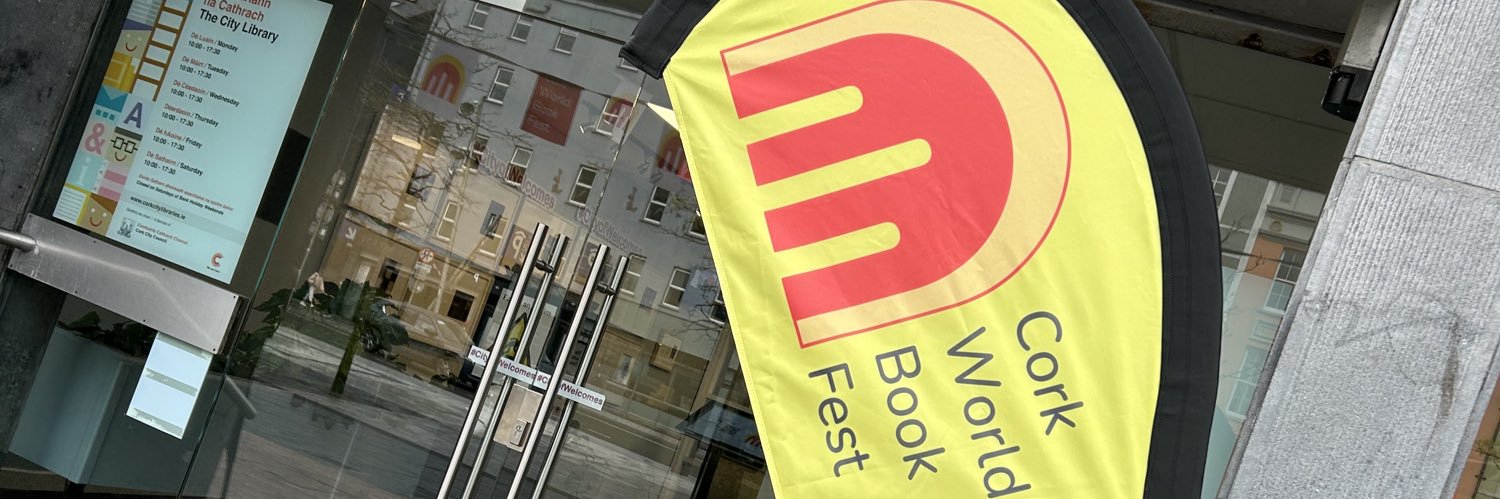 Cork World Book Fest banner