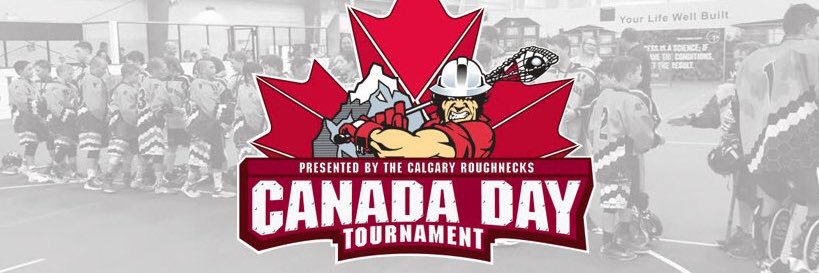 Canada Day Lacrosse banner
