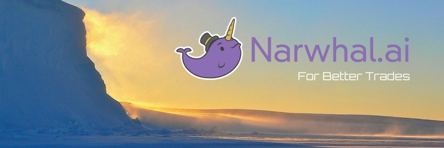Twitter banner for @Narwhal