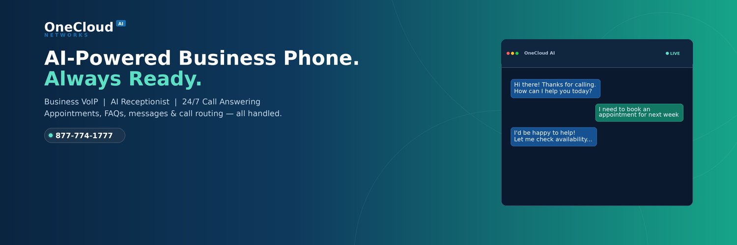 OneCloudNet's profile banner image