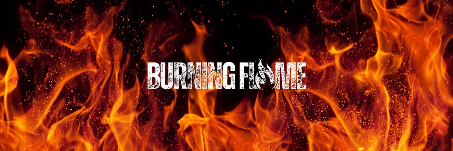 Burning Flame banner