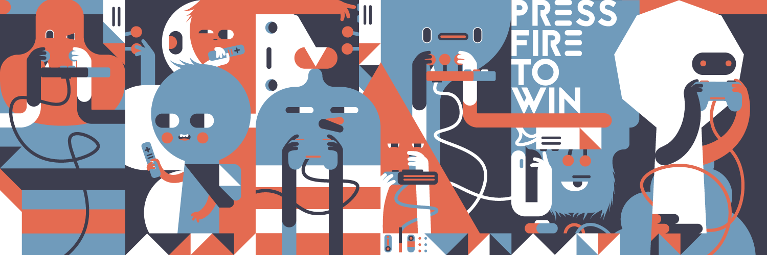 Press Fire to Win banner