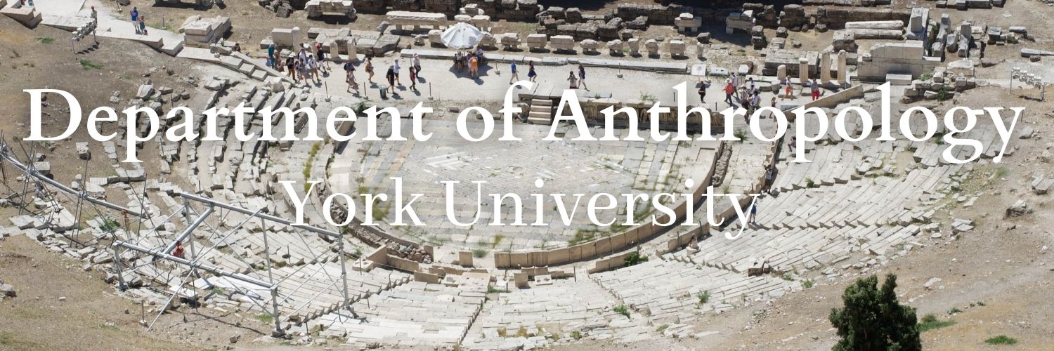 YorkU Anthropology banner