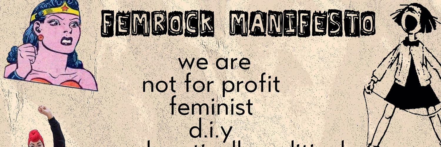 FemRock Brighton banner
