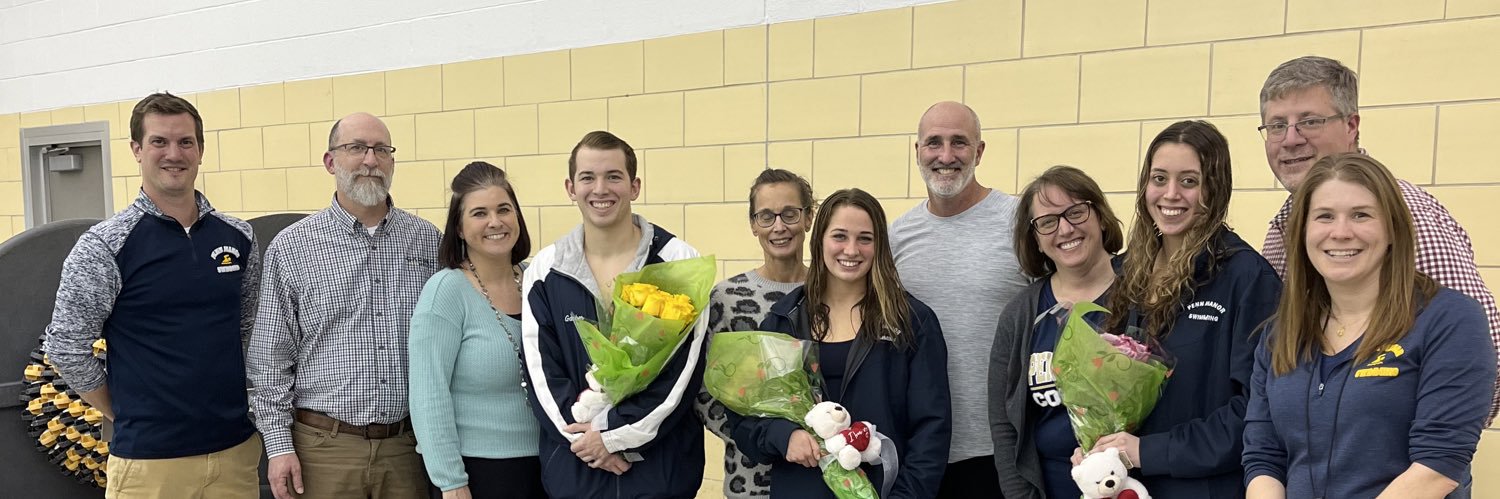 Penn Manor Swimming banner
