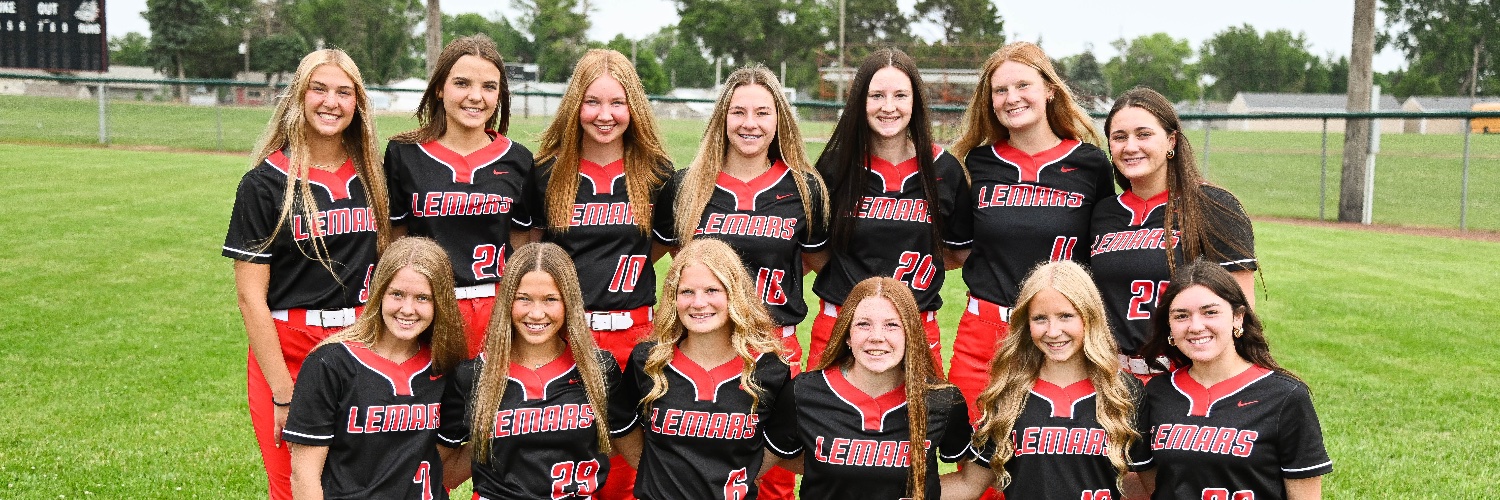 LeMars HS Softball banner
