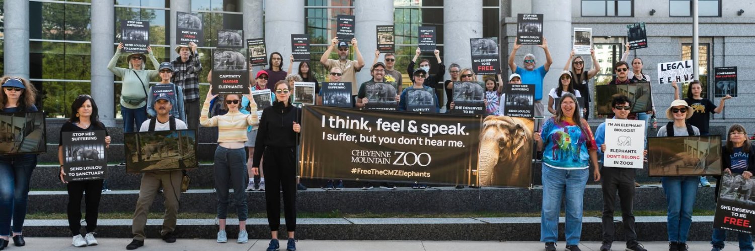 Nonhuman Rights Project's banner
