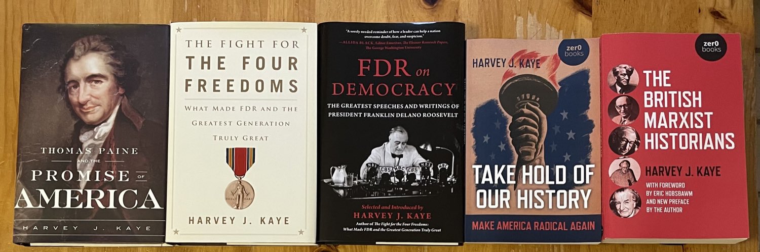 Harvey J Kaye banner