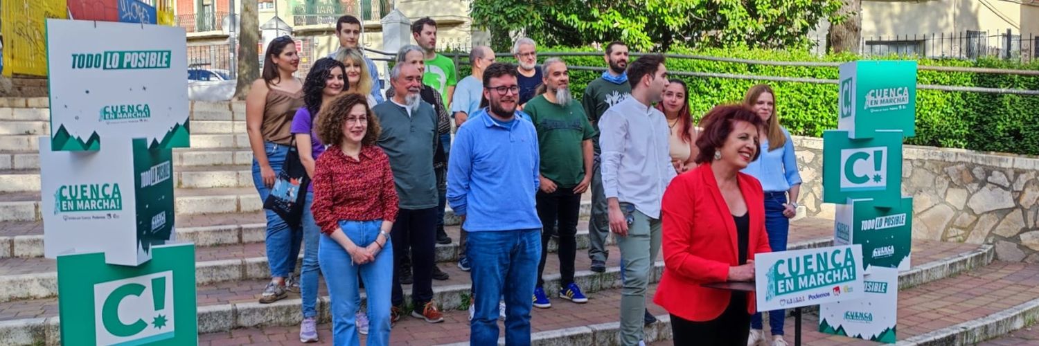 Podemos Cuenca #CuencaEnMarcha banner
