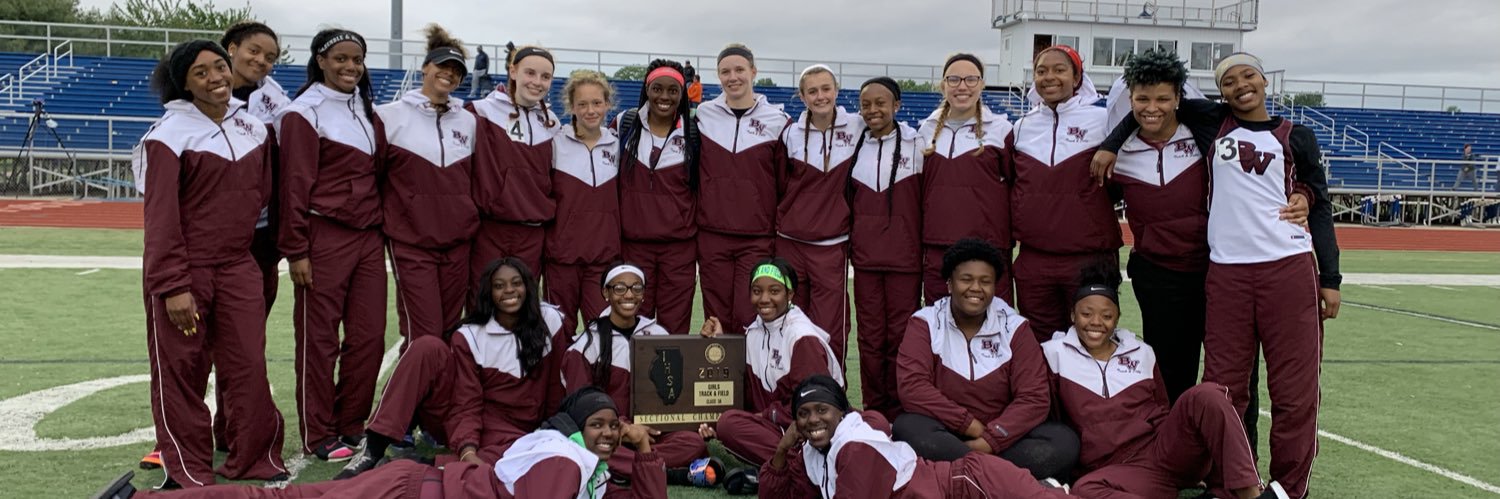 Lady Maroons T&F banner