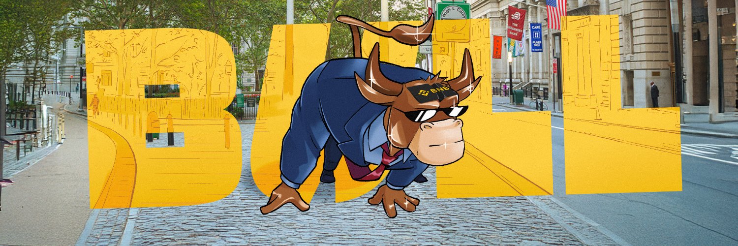 Wall St Bull banner