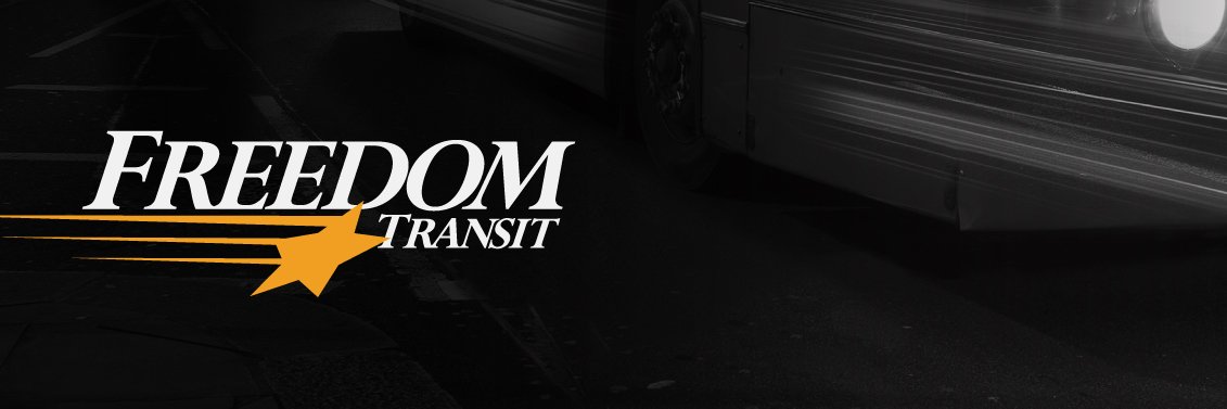 Freedom Transit's banner
