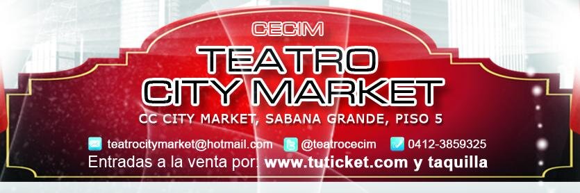 Teatro City Market banner