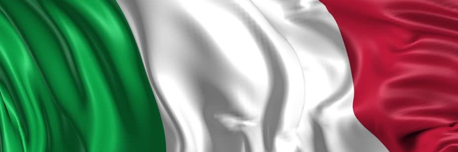 Team Italy Roller Derby banner