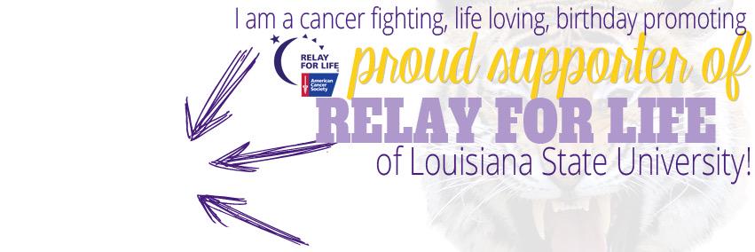 LSU Relay banner