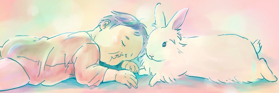 うさくら堂@うさぎみてる banner