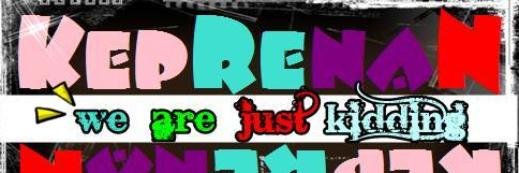 we are just kidding banner