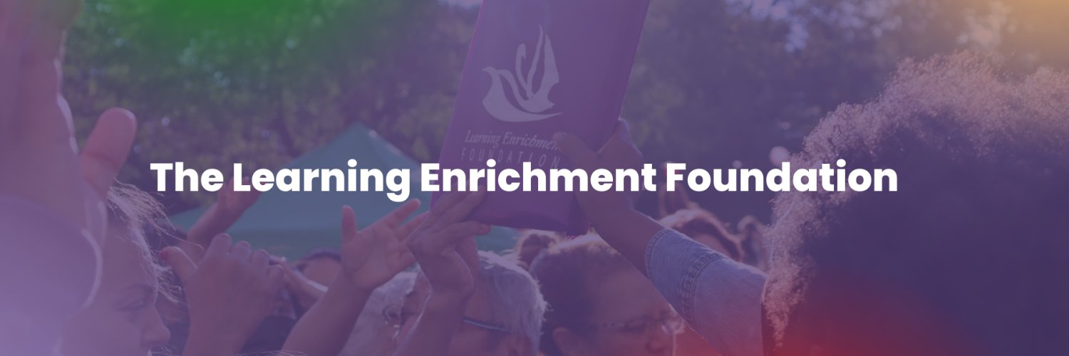 The Learning Enrichment Foundation banner
