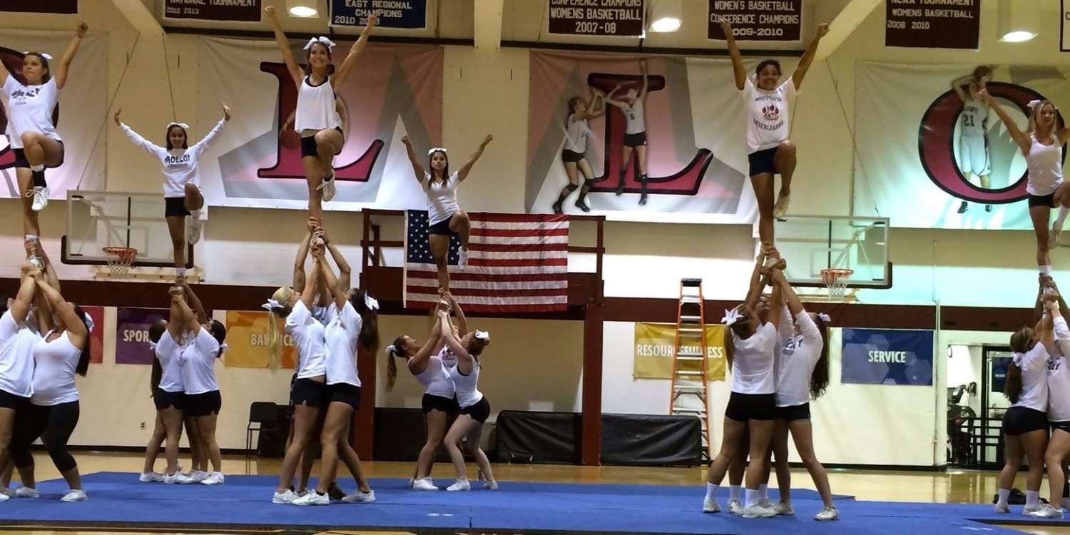 Molloy Cheerleading banner