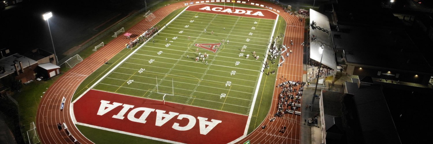 Acadia Football banner