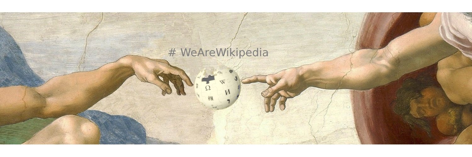 WeAreWikipedia's profile banner image