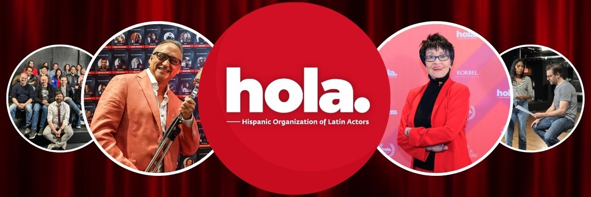 HOLA Hispanic Organization of Latin Artists banner