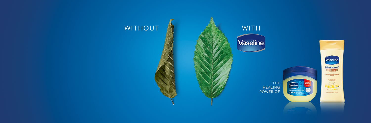 Vaseline Philippines banner