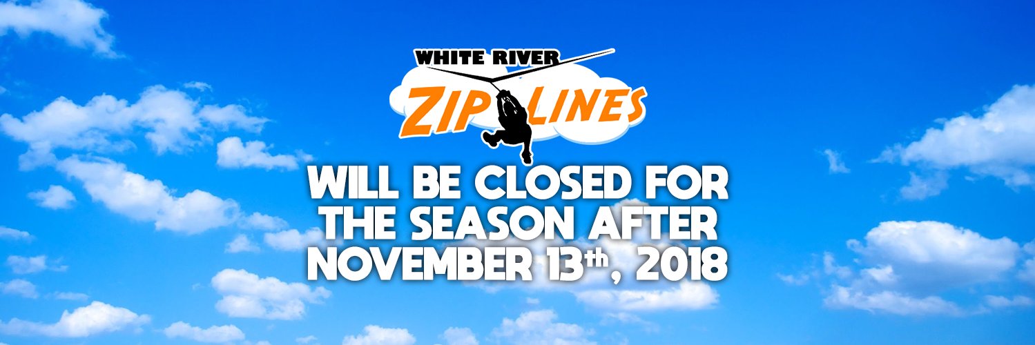 WhiteRiver Zip Lines banner