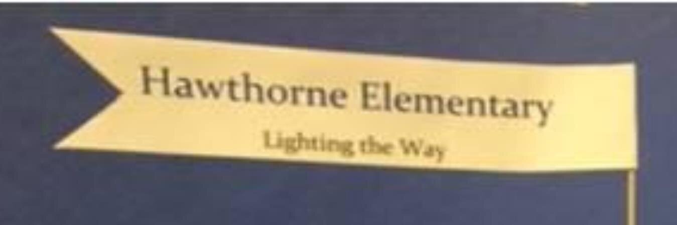 Hawthorne Elementary banner