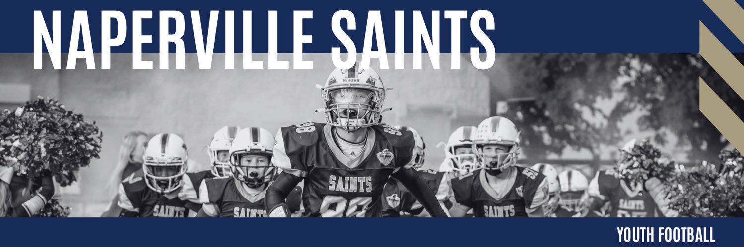 Naperville Saints Football banner