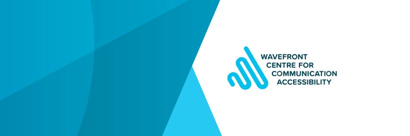 Wavefront Centre for Communication Accessibility banner