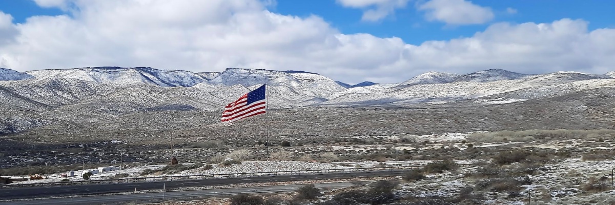 Desert Man banner