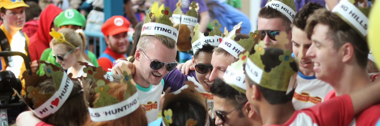 HHHS Bike-a-thon banner