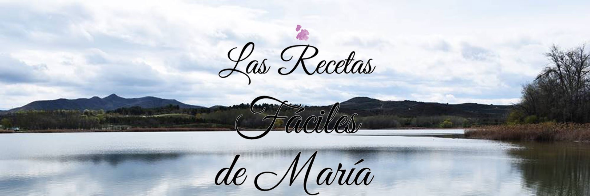 LasRecetasFácilesdeMaría banner