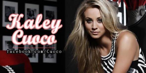 Kaley Cuoco Sweeting banner