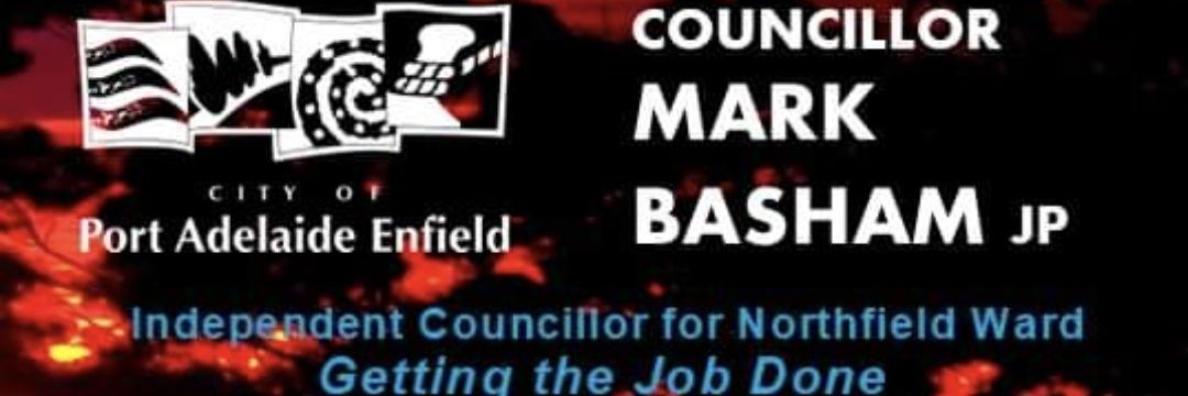 Cr Mark Basham JP banner