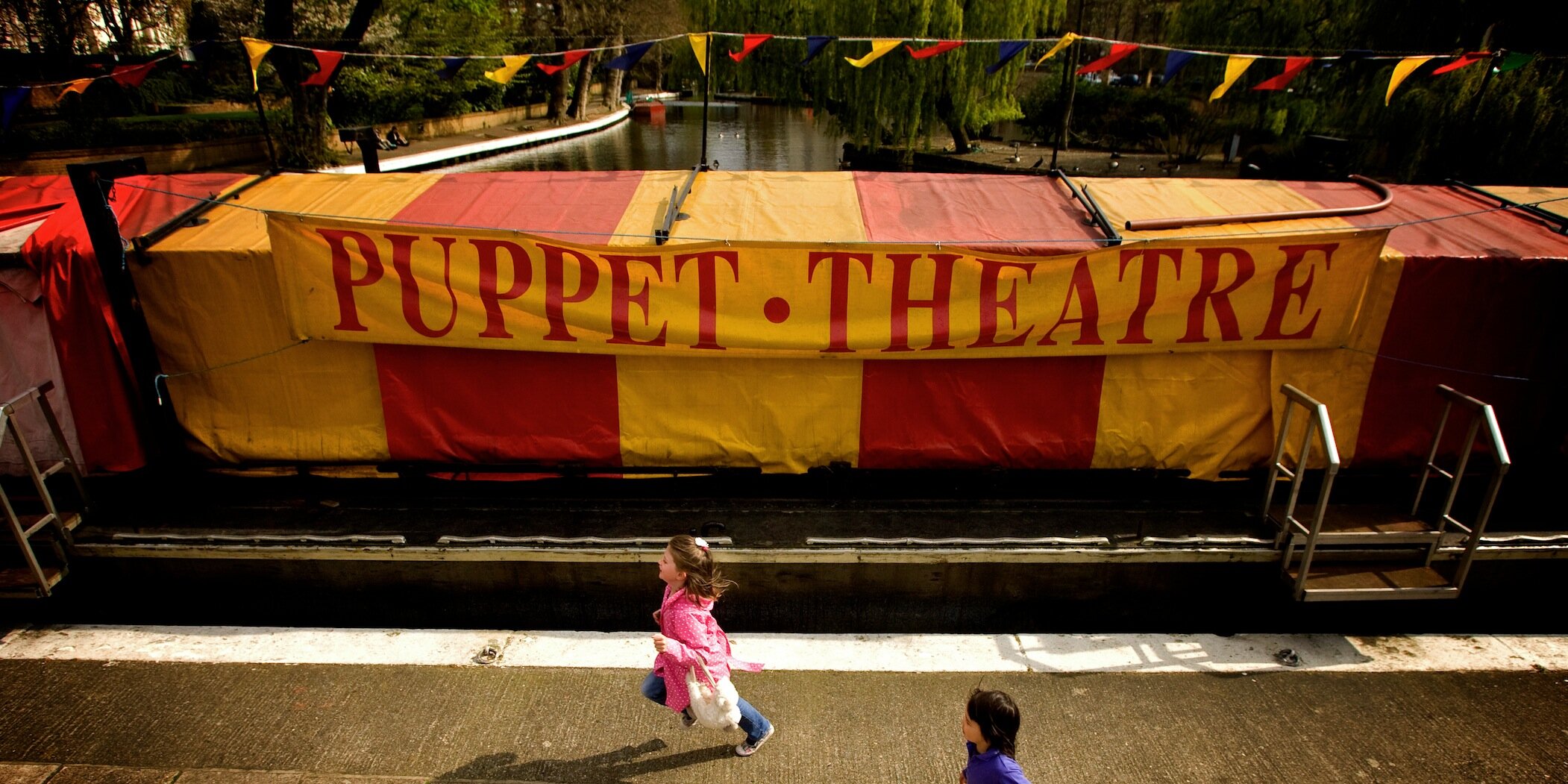 Puppet Theatre Barge banner
