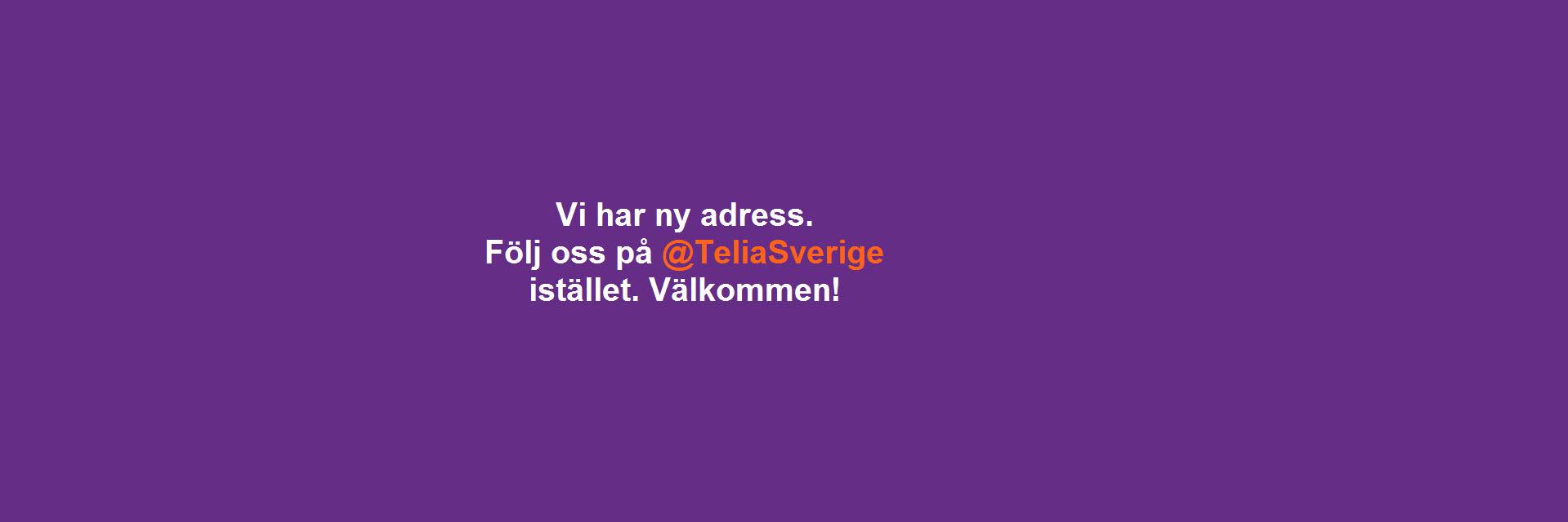 Telia Kundservice banner