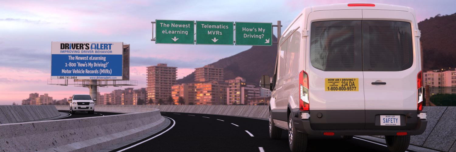 Driver's Alert banner