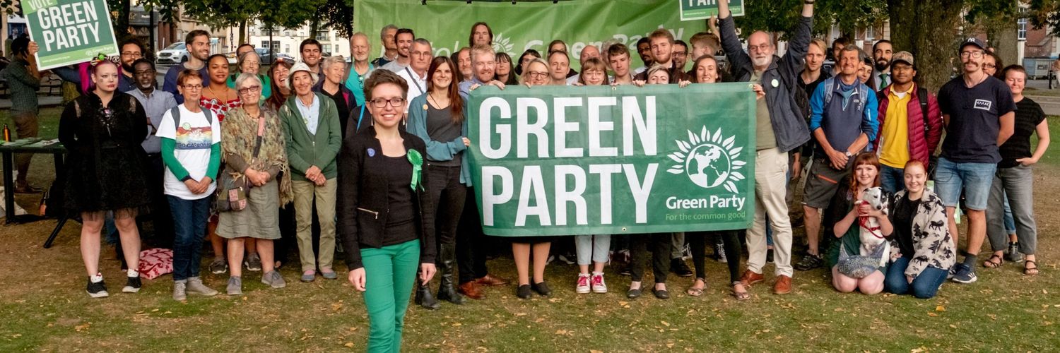 South West Green Party banner