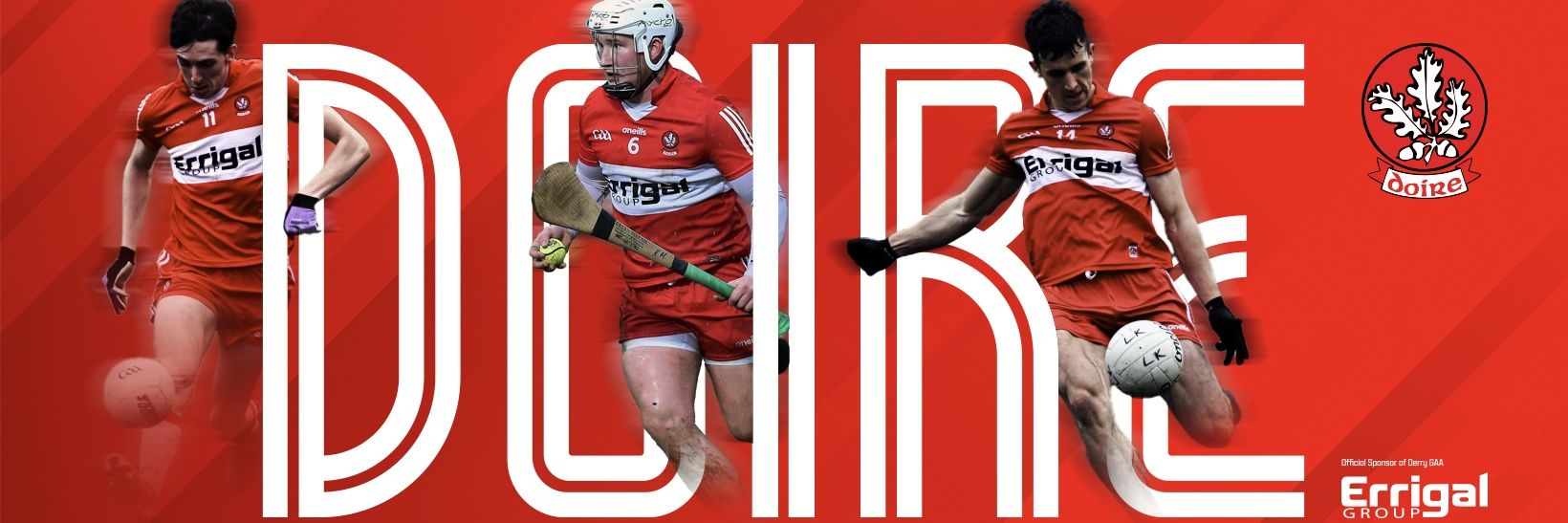 Derry GAA's banner