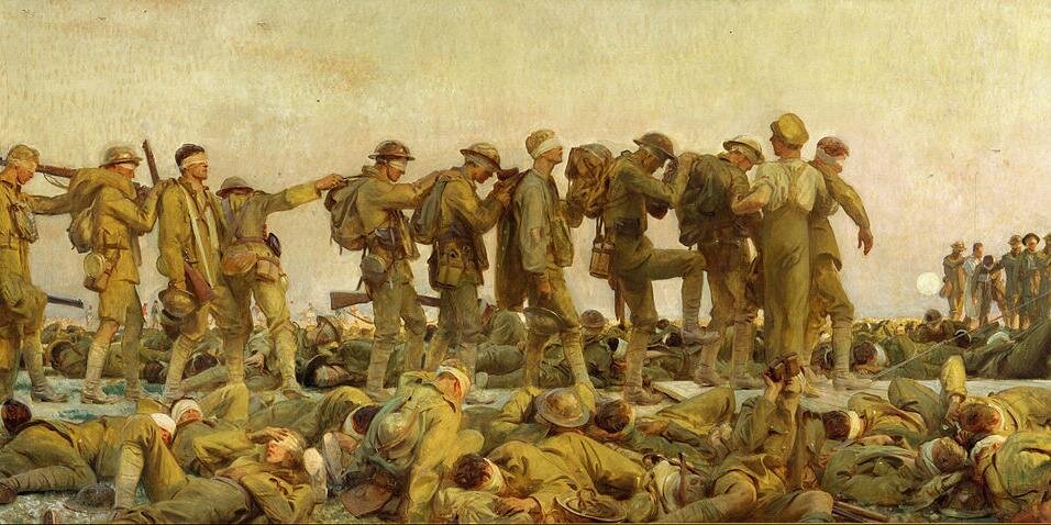 This day in WWI's banner